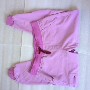 Figs Lavender Women's Jogger Scrub Pants Size L